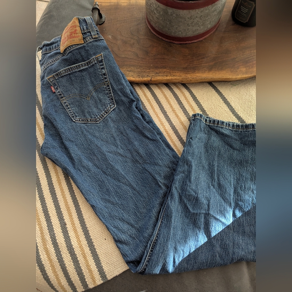 Levi's Men's Classic Indigo Straight Jeans
